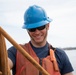 USCGC William Tate Works on Buoys on Delaware River