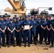 Master Chief Petty Officer of Coast Guard Reserve Visits USCGC William Tate