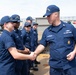 Master Chief Petty Officer of Coast Guard Reserve Visits USCGC William Tate