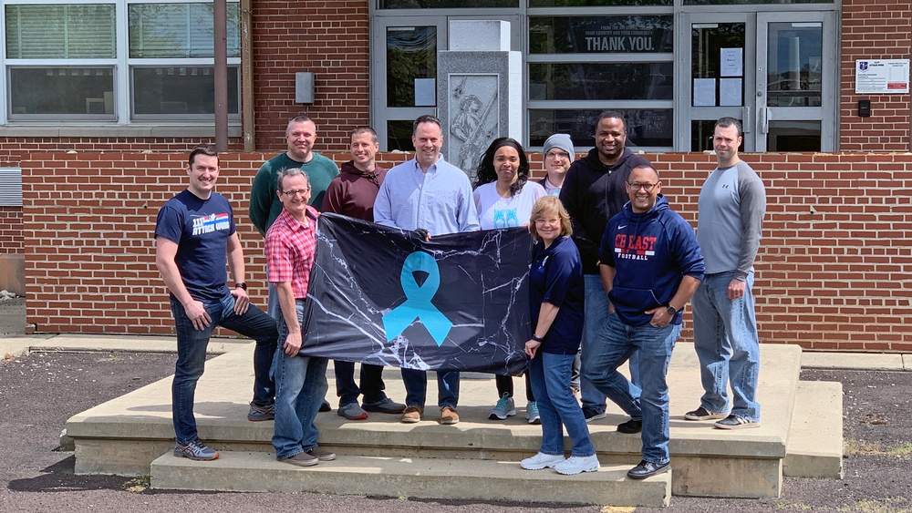 111th ATKW members don denim during Sexual Assault Awareness Month