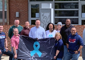 111th ATKW members don denim during Sexual Assault Awareness Month