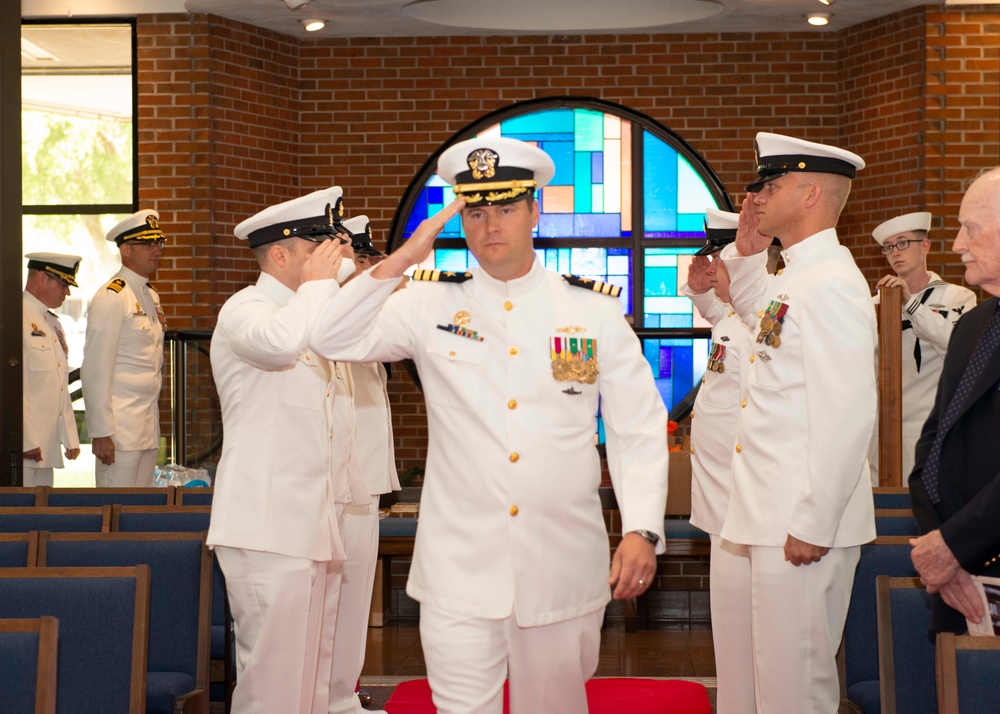 USS Tennessee (SSBN 734) Gold Crew Holds Change of Command