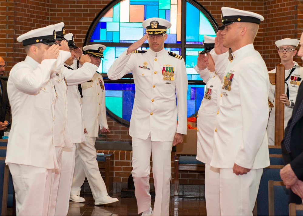 USS Tennessee (SSBN 734) Gold Crew Holds Change of Command