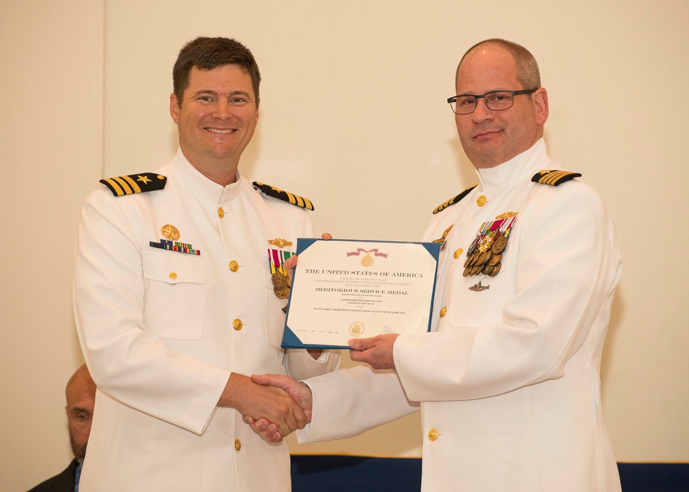 USS Tennessee (SSBN 734) Gold Crew Holds Change of Command