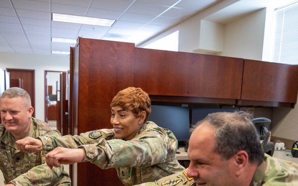OCAR Celebrates Army reserve Birthday with air squats