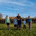 OCAR Celebrates Army reserve Birthday with children up front