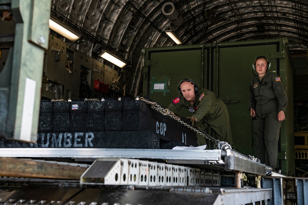 Task Force Red Mammoth lands at Kelly Field