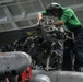 Abraham Lincoln Sailors conduct aircraft maintenance