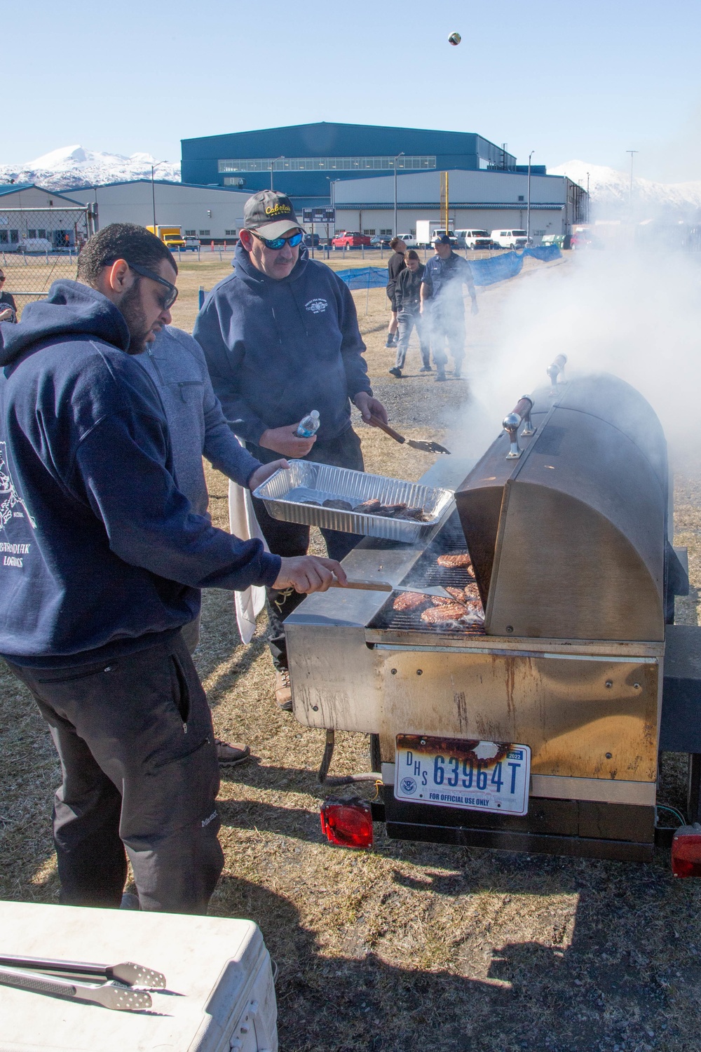 U.S. Coast Guard Base Kodiak Chiefs' Mess host morale event