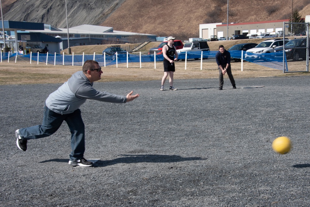 U.S. Coast Guard Base Kodiak Chiefs' Mess host morale event