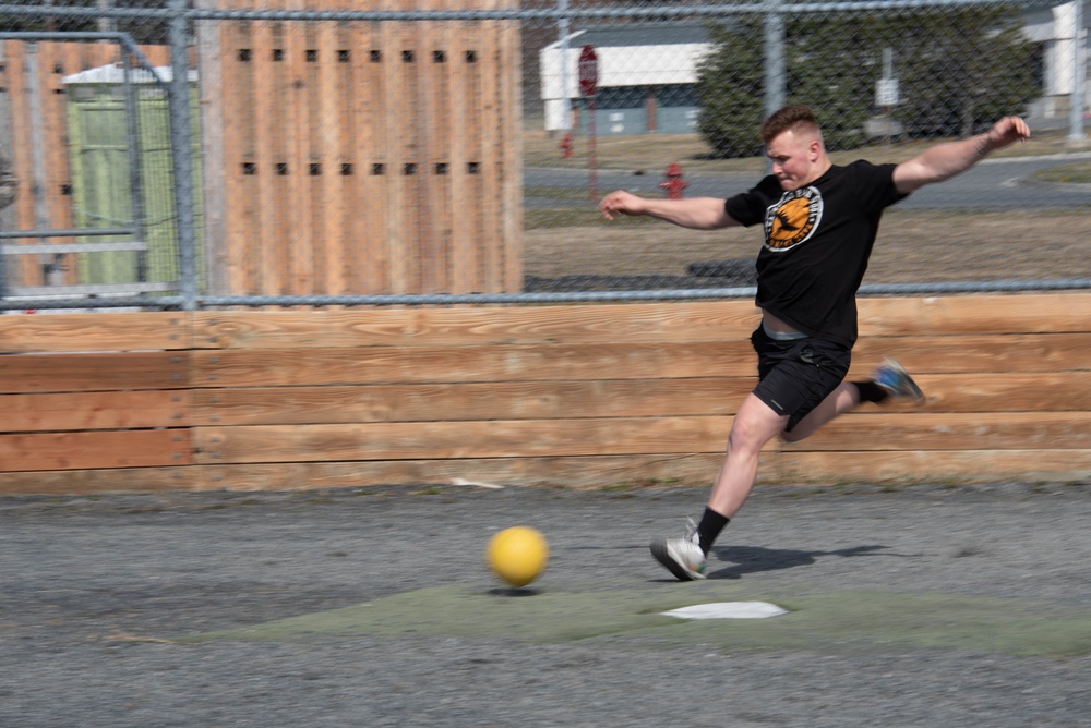 U.S. Coast Guard Base Kodiak Chiefs' Mess host morale event