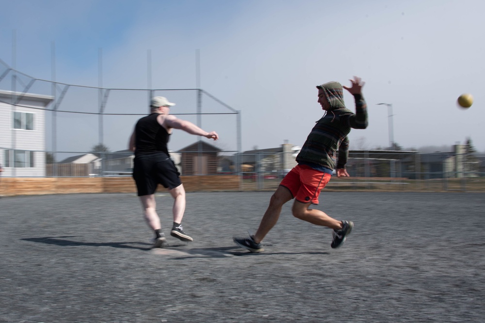 U.S. Coast Guard Base Kodiak Chiefs' Mess host morale event