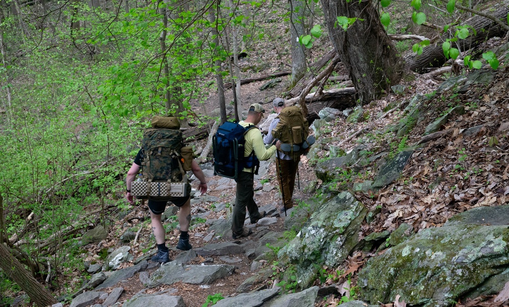 Wounded Warrior Regiment Hikes the Appalachian Trail