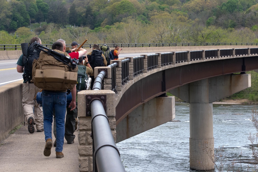 Wounded Warrior Regiment Hikes the Appalachian Trail