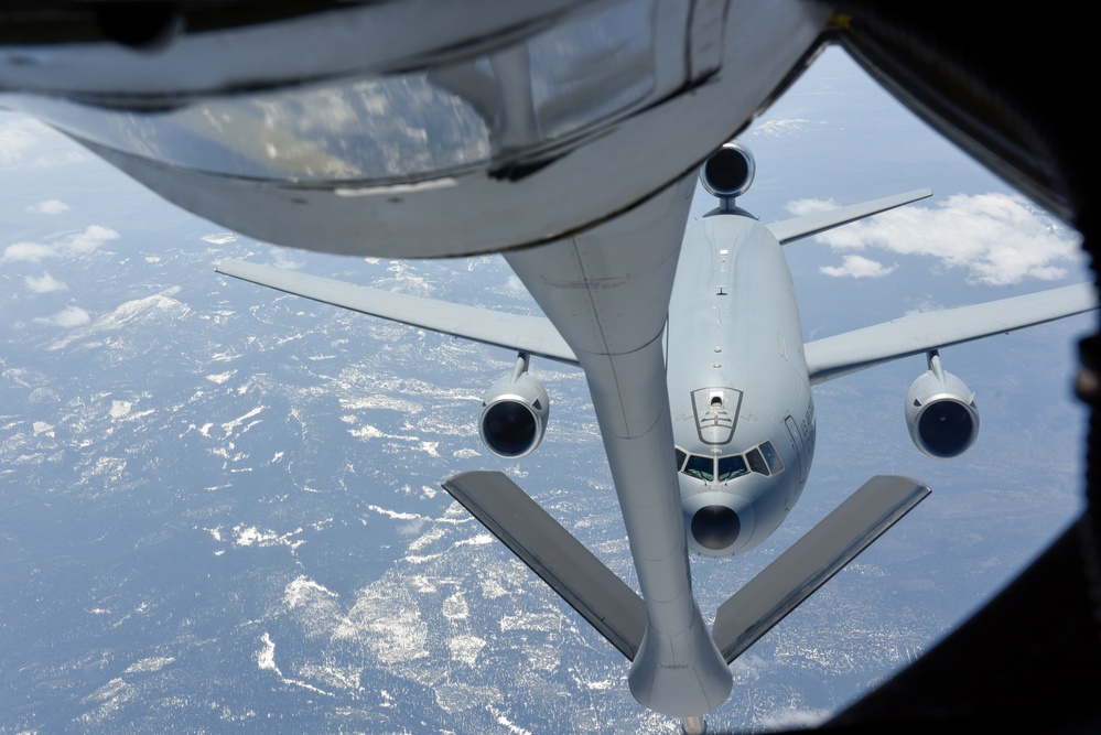 Team Fairchild refuels a KC-10