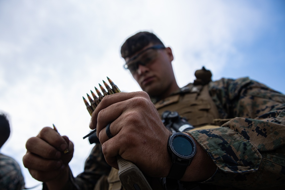 Engineer Support Company executes company defense range