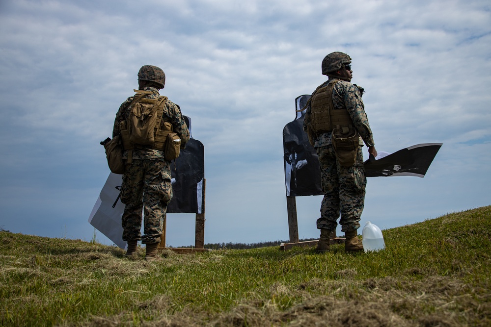 Engineer Support Company executes company defense range