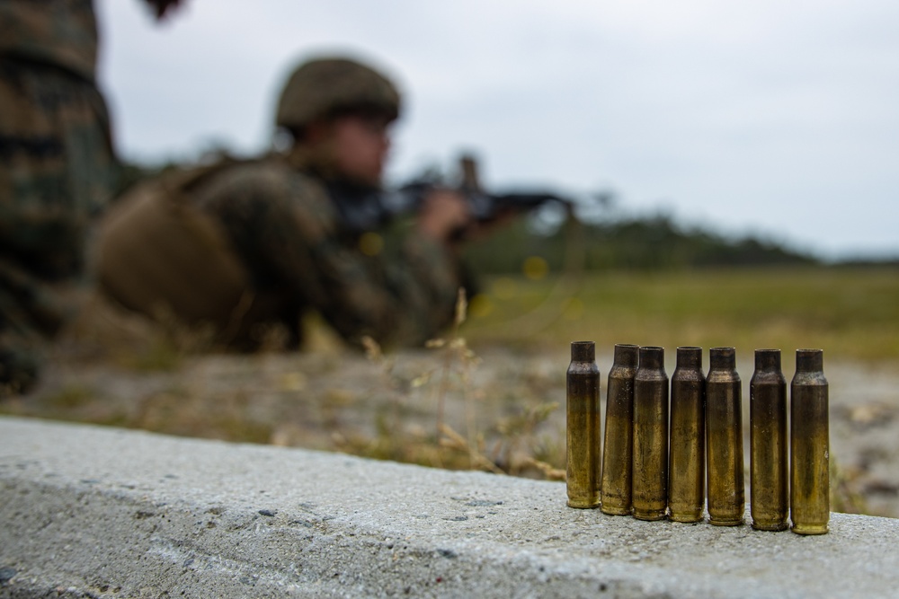 Engineer Support Company executes company defense range