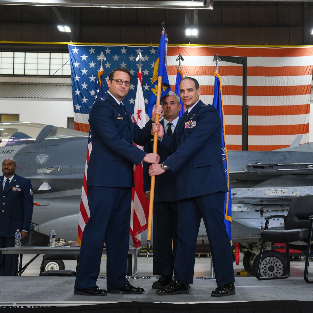 Maj. Aaron J. Gadbois assumes command of 113th Maintenance Squadron