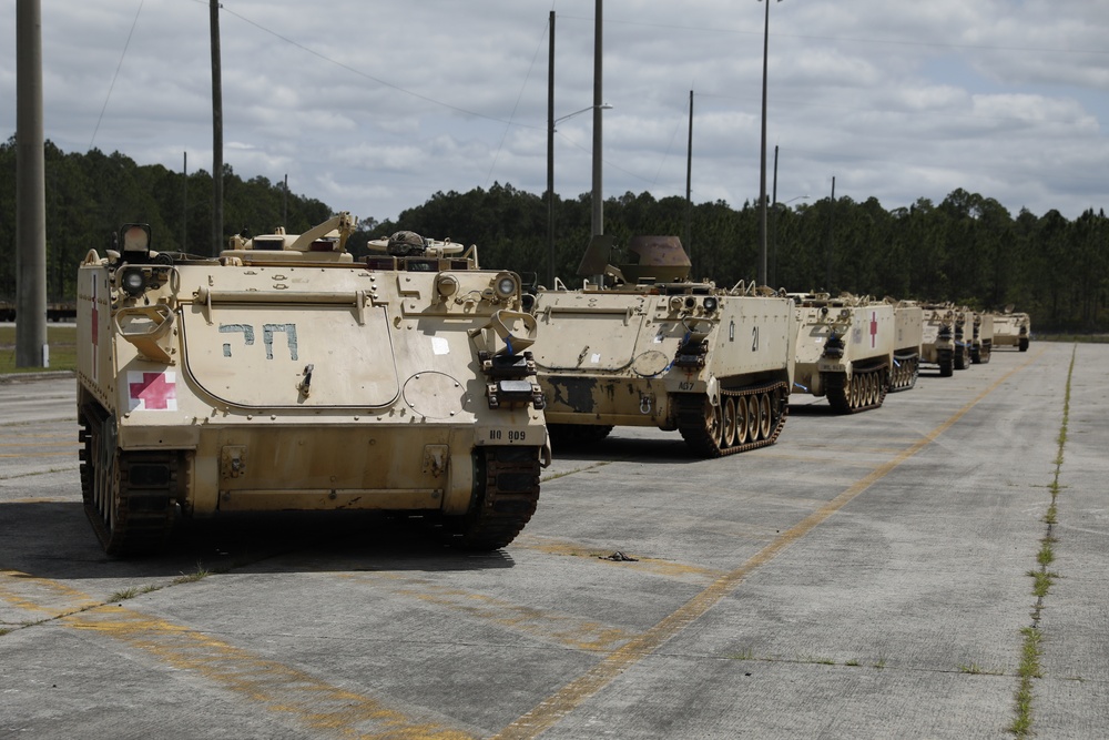 3rd Infantry Division divests M113 Armored Personnel Carriers for military assistance to Ukraine