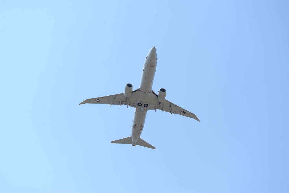 P-8A Poseidon Takes off from Misawa AFB
