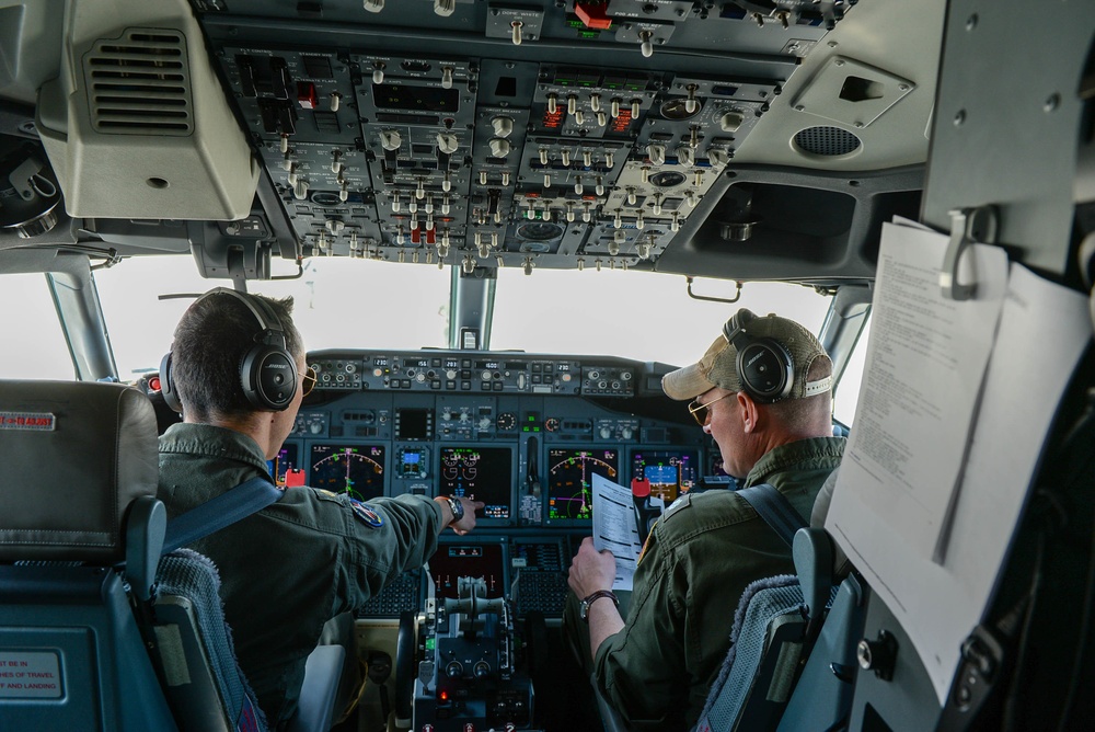 VP-8 CO and MO Preflight P-8A Poseidon