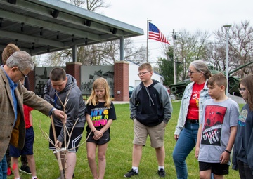 Community plants Arbor Day trees at Nebraska National Guard Museum