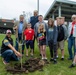 Community plants Arbor Day trees at Nebraska National Guard Museum