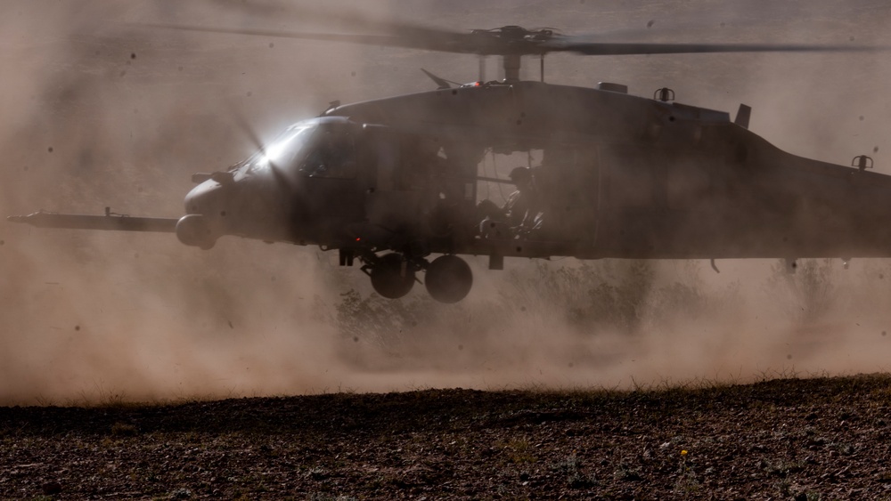 SMA and 66 RQS train over Nevada