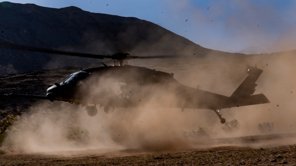 SMA and 66 RQS train over Nevada