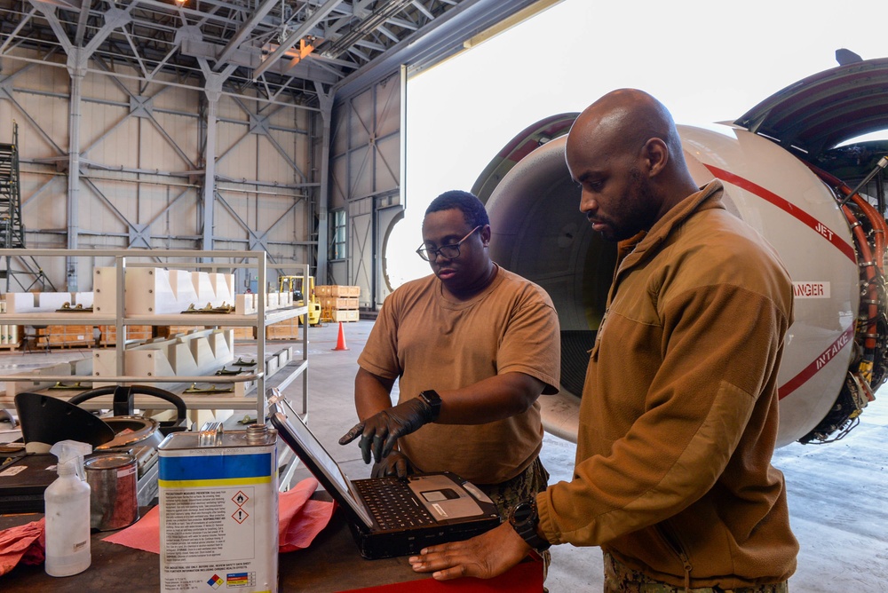 VP-8 Mechs Ensure By the Book Maintenance