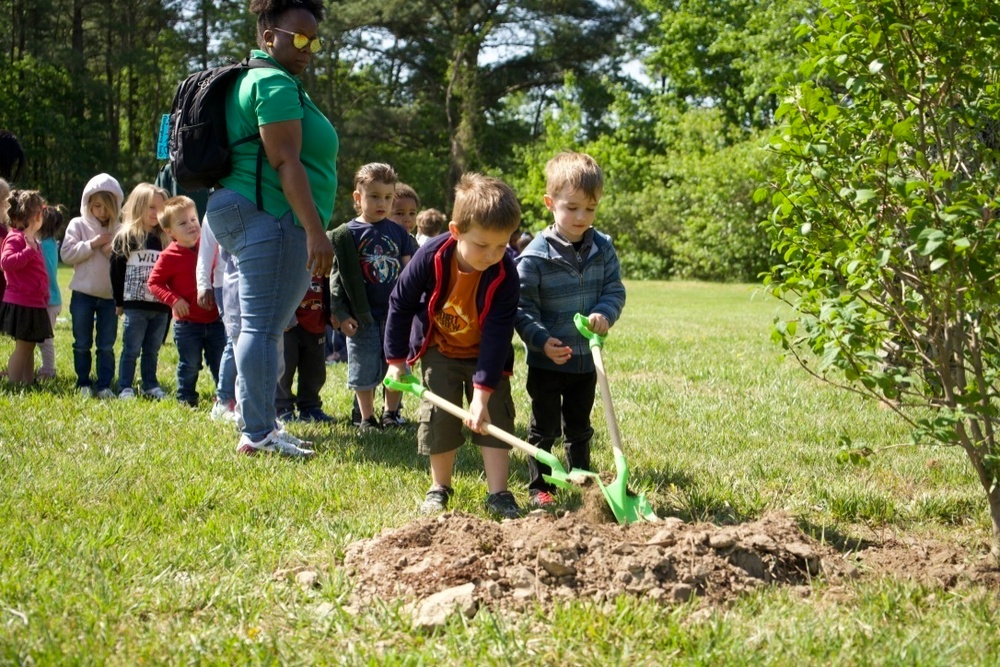 Naval Support Activity Hampton Roads-Northwest Annex Participates in Arbor Day Tree Planting