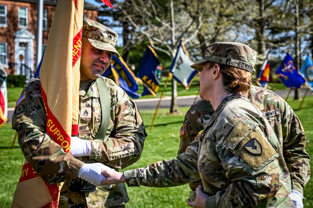 Army Support Activity Fort Dix holds Change of Responsibility Ceremony