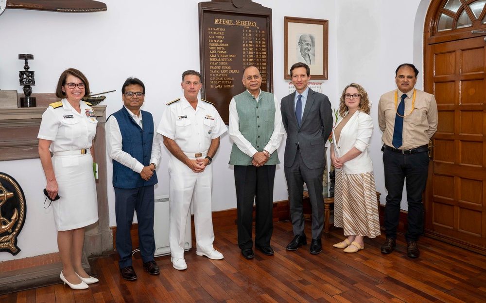 USINDOPACOM Commander Adm. John Aquilino travels to India for the Raisina Dialogue 2022