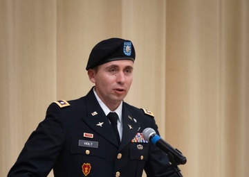 Alpha Co., 46th ASB Change of Command