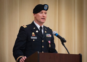 Alpha Co., 46th ASB Change of Command