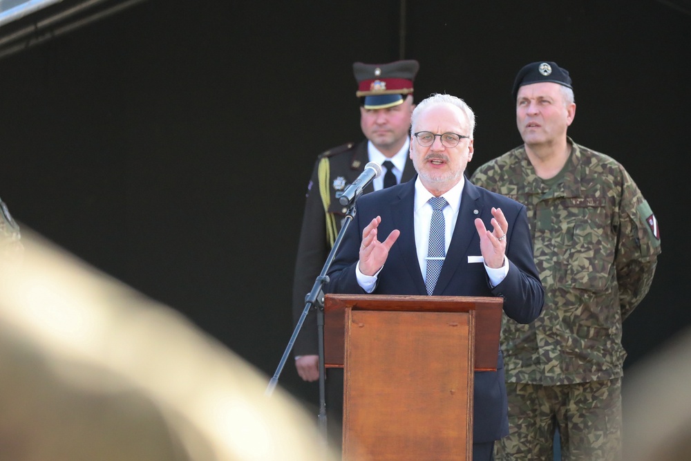 Latvian Presidential Visit