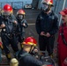 USS Jason Dunham (DDG 109) Conducts An At-Sea Fire Party Drill