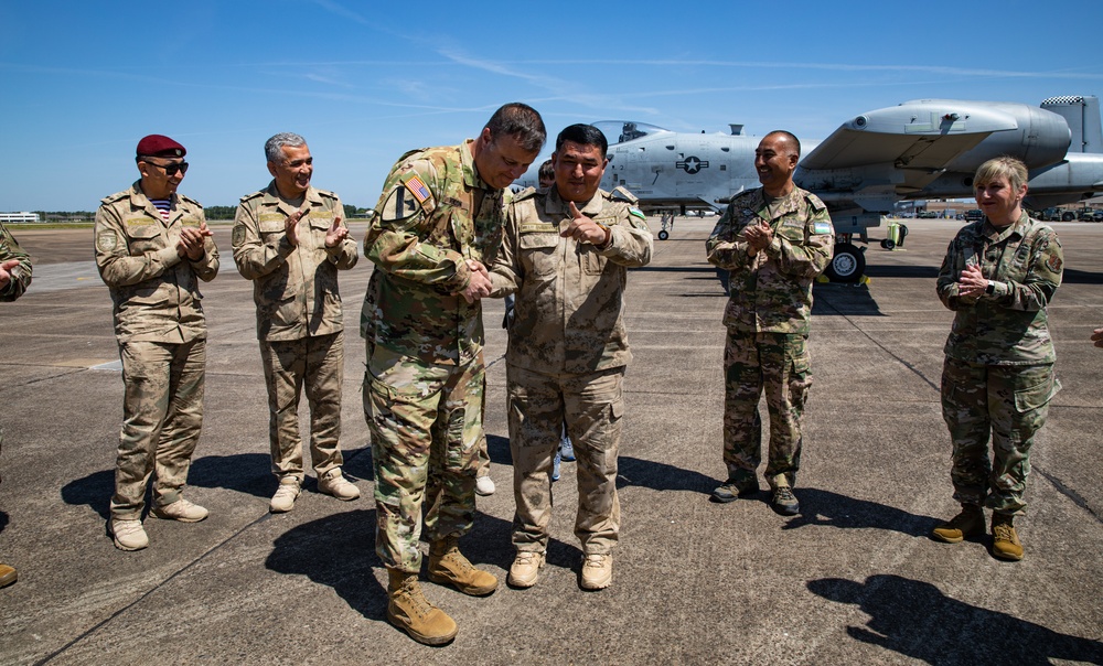 Mississippi National Guard Hosts Partner Nation of Uzbekistan