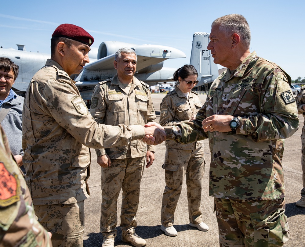 Mississippi National Guard Hosts Partner Nation of Uzbekistan