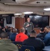 The Harry S. Truman Carrier Strike Group is on a scheduled deployment in the U.S. Sixth Fleet area of operations in support of naval operations to maintain maritime stability and security.