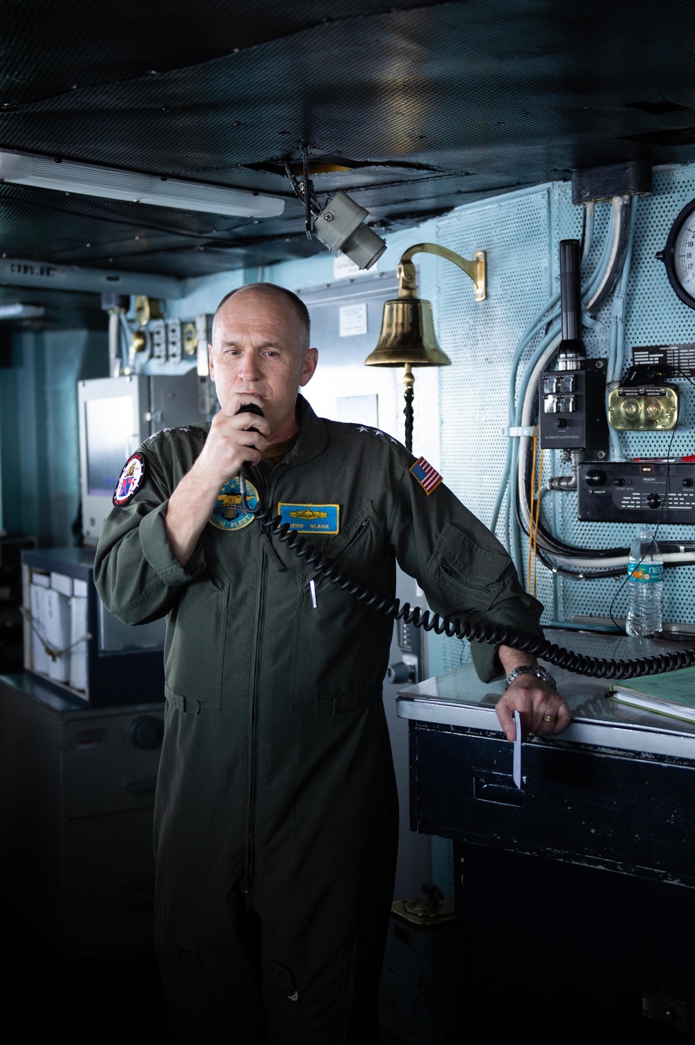 The Harry S. Truman Carrier Strike Group is on a scheduled deployment in the U.S. Sixth Fleet area of operations in support of naval operations to maintain maritime stability and security.