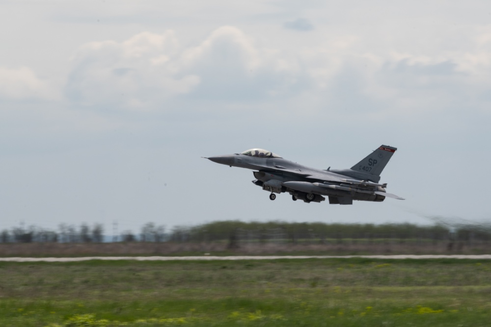 510th EFS arrives in Romania, replaces 480th EFS