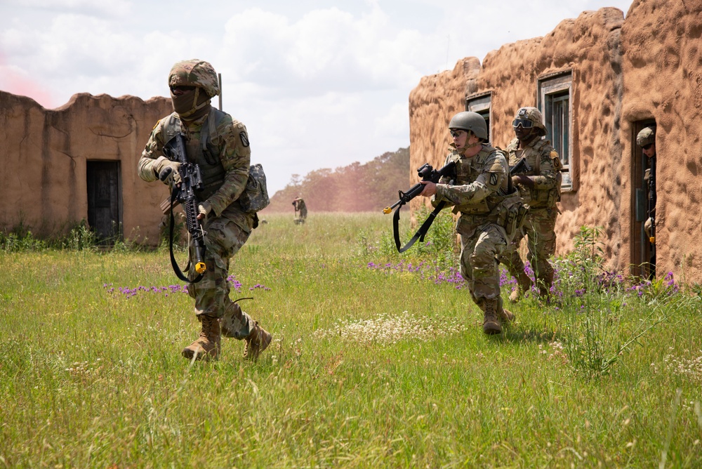 Soldiers Going Door to Door