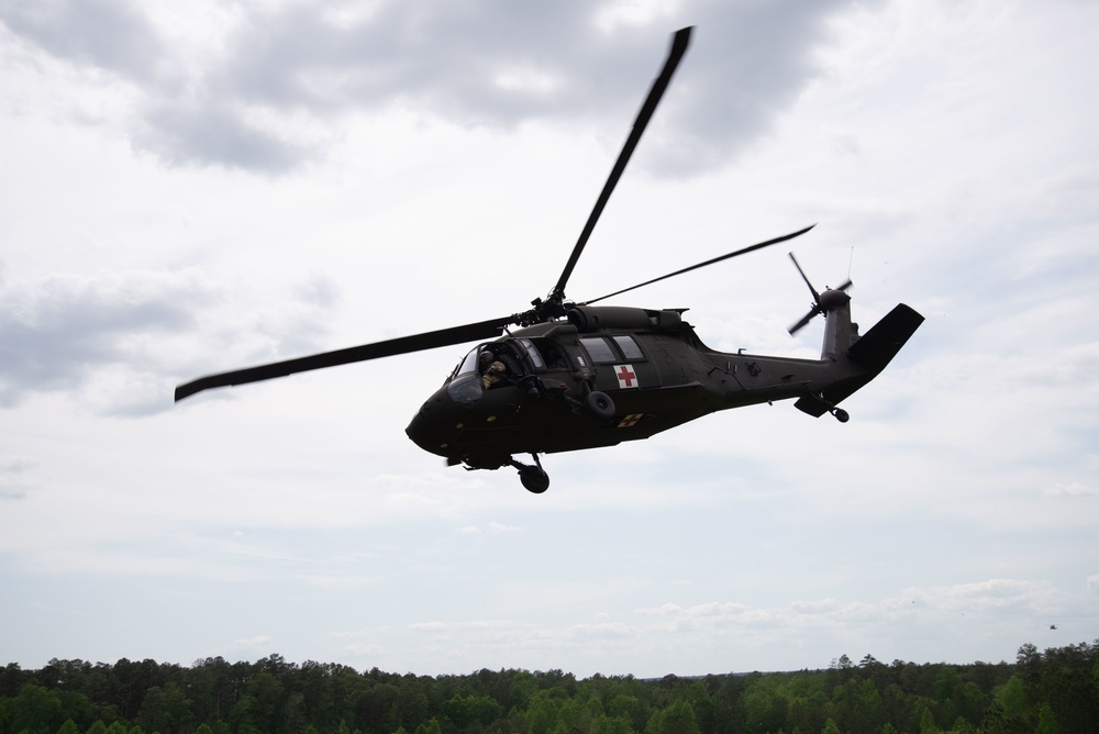 Black Hawk MEDEVAC Training