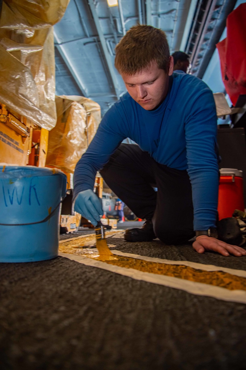 The Harry S. Truman Carrier Strike Group is on a scheduled deployment in the U.S. Sixth Fleet area of operations in support of naval operations to maintain maritime stability and security.