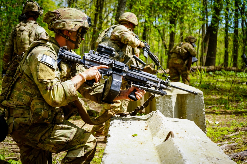 1-506 Infantry &quot;Red Currahee&quot; conducts platoon live fires during Operation Lethal Eagle 2