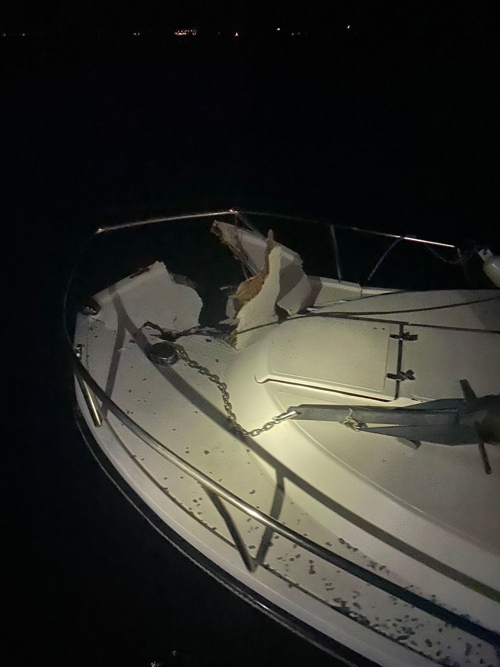 Coast Guard assists 2 people after boat allision off Islamorada