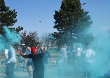 Running for a cause - 1st Space Brigade 5K SHARP color run blasts runners with a sense of awareness