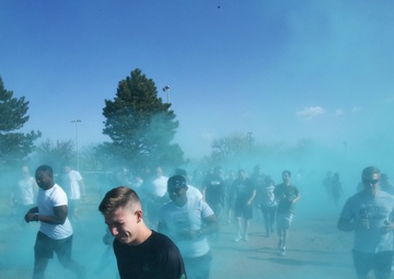 Running for a cause - 1st Space Brigade 5K SHARP color run blasts runners with a sense of awareness
